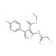 2-(2-Chloro-acetylamino)-4-(4-chloro-phenyl)-thiophene-3-carboxylic acid ethyl ester - chemical structure image