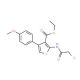 2-(2-Chloro-acetylamino)-4-(4-methoxy-phenyl)-thiophene-3-carboxylic acid ethyl ester (CAS 356568-71-3) - chemical structure