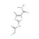 2-(2-Chloro-acetylamino)-4-methyl-thiazole-5-carboxylic acid dimethylamide - chemical structure image