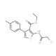 2-(2-Chloro-acetylamino)-4-p-tolyl-thiophene-3-carboxylic acid ethyl ester (CAS 138098-81-4) - chemical structure image