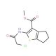 2-(2-Chloro-acetylamino)-5,6-dihydro-4H-cyclo-penta[b]thiophene-3-carboxylic acid methyl ester - chemical structure image