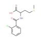 2-(2-Chloro-benzoylamino)-4-methylsulfanyl-butyric acid (CAS 65054-72-0) - chemical structure image