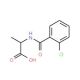 2-(2-Chloro-benzoylamino)-propionic acid - chemical structure image