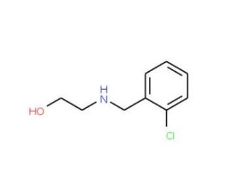 2-(2-Chloro-benzylamino)-ethanol (CAS 64834-58-8) - chemical structure image