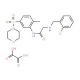 2-(2-Chloro-benzylamino)-N-[2-methyl-5-(morpholine-4-sulfonyl)-phenyl]-acetamide; compound with oxalic acid - chemical struct