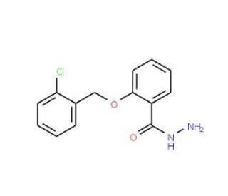 2-(2-Chloro-benzyloxy)-benzoic acid hydrazide - chemical structure image