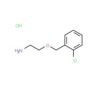 2-(2-Chloro-benzyloxy)-ethylamine hydrochloride - chemical structure image