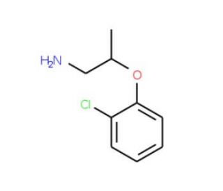 2-(2-Chloro-phenoxy)-propylamine - chemical structure image
