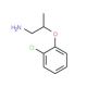 2-(2-Chloro-phenoxy)-propylamine - chemical structure image