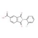 2-(2-Chloro-phenyl)-1,3-dioxo-2,3-dihydro-1H-isoindole-5-carboxylic acid - chemical structure image