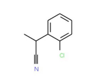 2-(2-Chloro-phenyl)-propionitrile (CAS 75920-46-6) - chemical structure image