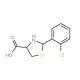 2-(2-Chloro-phenyl)-thiazolidine-4-carboxylic acid - chemical structure image