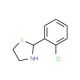 2-(2-Chloro-phenyl)-thiazolidine (CAS 67189-26-8) - chemical structure image