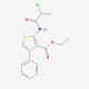 2-(2-Chloro-propionylamino)-4-phenyl-thiophene-3-carboxylic acid ethyl ester - chemical structure image
