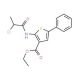 2-(2-Chloro-propionylamino)-5-phenyl-thiophene-3-carboxylic acid ethyl ester - chemical structure image