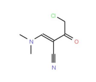 2-(2-Chloroacetyl)-3-(dimethylamino)acrylonitrile - chemical structure image