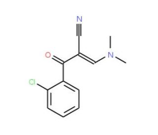 2-(2-Chlorobenzoyl)-3-(dimethylamino)acrylonitrile (CAS 52200-17-6) - chemical structure image