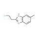 2-(2-Chloroethyl)-6-methyl-1H-benzimidazole - chemical structure image
