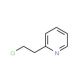 2-(2-Chloroethyl)pyridine (CAS 16927-00-7) - chemical structure image