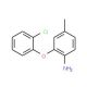 2-(2-Chlorophenoxy)-4-methylaniline - chemical structure image