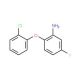 2-(2-Chlorophenoxy)-5-fluoroaniline - chemical structure image
