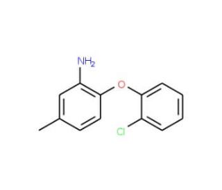 2-(2-Chlorophenoxy)-5-methylaniline - chemical structure image