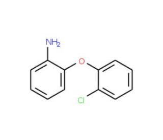 2-(2-chlorophenoxy)aniline (CAS 56966-47-3) - chemical structure image