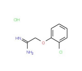 2-(2-Chlorophenoxy)ethanimidamide hydrochloride (CAS 58403-03-5) - chemical structure image