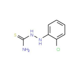 2-(2-Chlorophenyl)-1-hydrazinecarbothioamide (CAS 877-52-1) - chemical structure image