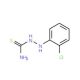 2-(2-Chlorophenyl)-1-hydrazinecarbothioamide (CAS 877-52-1) - chemical structure image