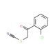 2-(2-Chlorophenyl)-2-oxoethyl thiocyanate (CAS 19339-58-3) - chemical structure image