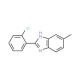 2-(2-Chlorophenyl)-5-methyl-1H-benzoimidazole (CAS 14225-76-4) - chemical structure image