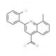 2-(2-chlorophenyl)-8-methylquinoline-4-carbonyl chloride - chemical structure image