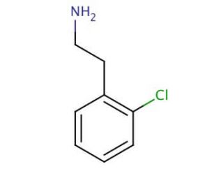 2-(2-Chlorophenyl)ethylamine (CAS 13078-80-3) - chemical structure image