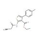 2-(2-Cyano-acetylamino)-4-p-tolyl-thiophene-3-carboxylic acid ethyl ester - chemical structure image