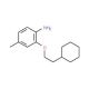 2-(2-Cyclohexylethoxy)-4-methylaniline - chemical structure image