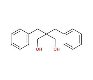 2,2-Dibenzyl-1,3-propanediol (CAS 31952-16-6) - chemical structure image