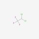 2,2-Dichloro-1,1,1-trifluoroethane (CAS 306-83-2) - chemical structure image