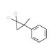 (2,2-Dichloro-1-methylcyclopropyl)benzene (CAS 3591-42-2) - chemical structure image