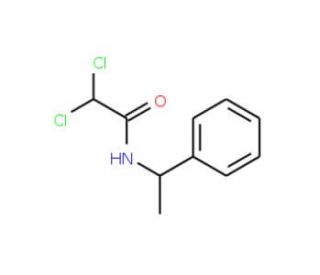2,2-Dichloro-N-(1-phenylethyl)acetamide (CAS 39096-80-5) - chemical structure image