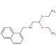 (2,2-diethoxyethyl)-naphthalen-ylmethyl-amine - chemical structure image