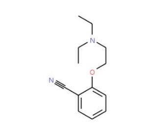 2-[2-(diethylamino)ethoxy]benzonitrile - chemical structure image