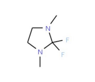 2,2-Difluoro-1,3-dimethylimidazolidine (CAS 220405-40-3) - chemical structure image