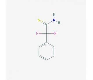 2,2-difluoro-2-phenylethanethioamide - chemical structure image