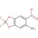 2,2-Difluoro-6-nitro-benzo[1,3]dioxol-5-ylamine (CAS 1644-86-6) - chemical structure image