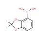 2,2-Difluorobenzo[1,3]dioxole-4-boronic acid (CAS 126120-87-4) - chemical structure image