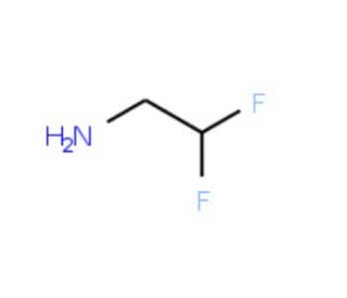 2,2-Difluoroethylamine (CAS 430-67-1) - chemical structure image
