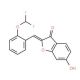 2-{[2-(difluoromethoxy)phenyl]methylidene}-6-hydroxy-2,3-dihydro-1-benzofuran-3-one - chemical structure image