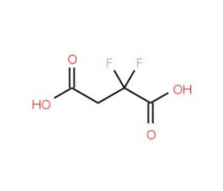 2,2-Difluorosuccinic acid (CAS 665-31-6) - chemical structure image