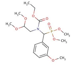 2,2-Dimethoxyethyl[(dimethoxyphosphinyl)(3-methoxyphenyl)methyl]carbamic Acid Ethyl Ester (CAS 344578-06-9) - chemical struct